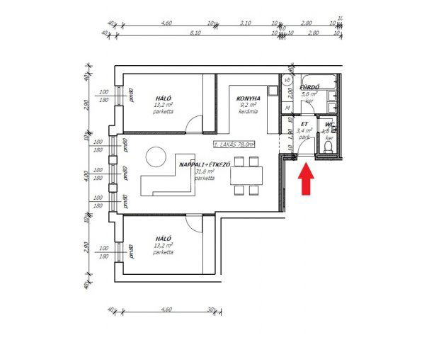 Kiadó téglalakás, albérlet, Székesfehérvárott 449 E Ft / hó