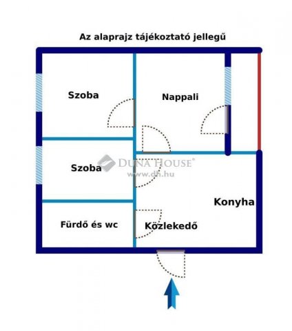 Eladó téglalakás, Budapesten, IX. kerületben 54.9 M Ft, 3 szobás