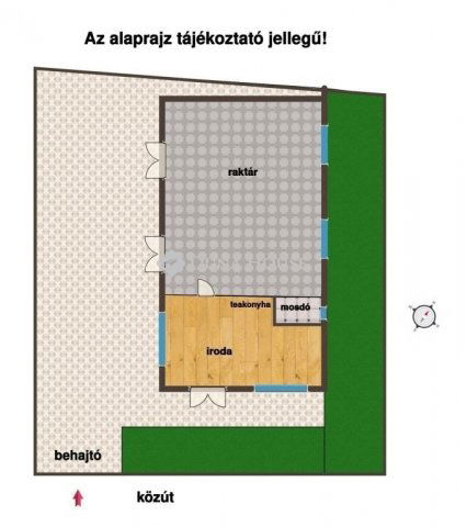 Kiadó ipari ingatlan, Üllőn 850 E Ft / hó / költözzbe.hu