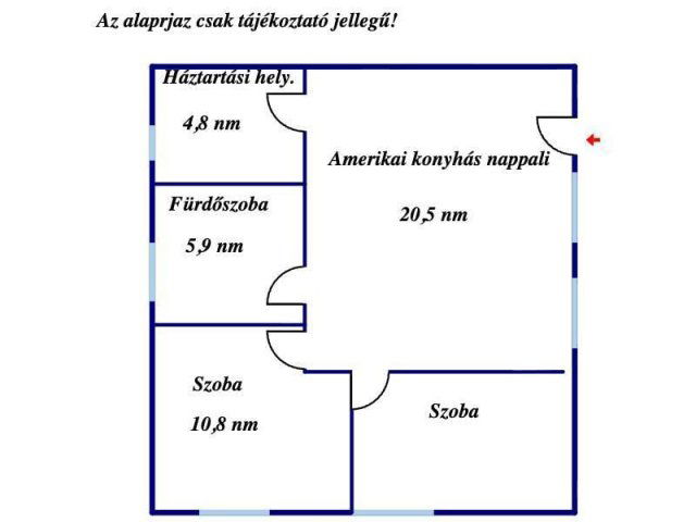 Eladó ikerház, Monoron 57.7 M Ft, 2 szobás / költözzbe.hu