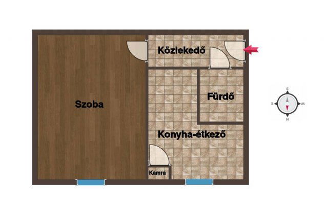 Eladó téglalakás, Zalaegerszegen 30.99 M Ft, 1 szobás