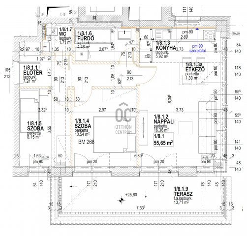 Eladó téglalakás, Budapesten, XIII. kerületben 103.4 M Ft