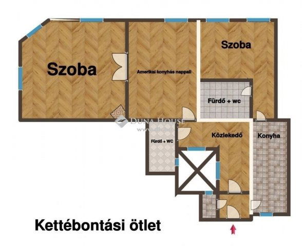 Eladó téglalakás, Budapesten, VIII. kerületben 110 M Ft