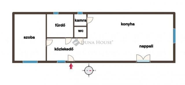 Eladó családi ház, Kecskeméten 47.7 M Ft, 2 szobás