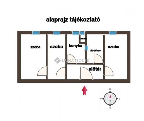 Eladó téglalakás, Pécsett 70 M Ft, 3 szobás