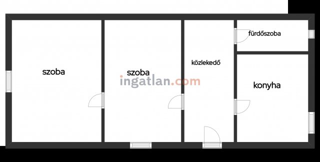 Eladó ikerház, Gyálon 44 M Ft, 2 szobás / költözzbe.hu