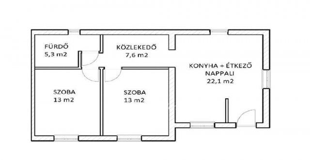 Eladó ikerház, Szigethalmon 64.9 M Ft, 3 szobás
