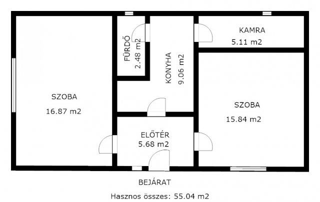 Eladó családi ház, Koppányszántón 9.9 M Ft, 2 szobás