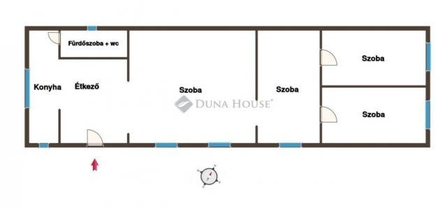 Eladó családi ház, Hegyhátmarócon 79 M Ft, 4 szobás