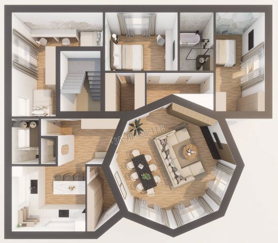 Eladó téglalakás, Budaörsön 329.9 M Ft, 4+1 szobás