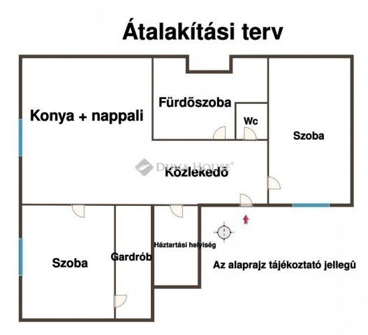 Eladó téglalakás, Budapesten, VIII. kerületben 76 M Ft, 3 szobás