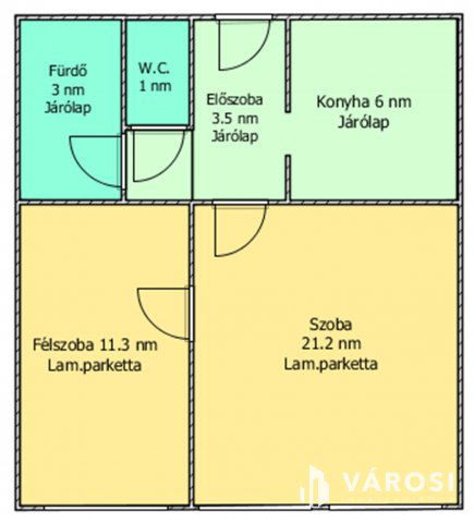 Eladó panellakás, Salgótarjánban 23.9 M Ft, 2 szobás