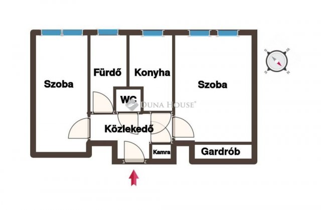 Eladó téglalakás, Budapesten, XVIII. kerületben 56.99 M Ft