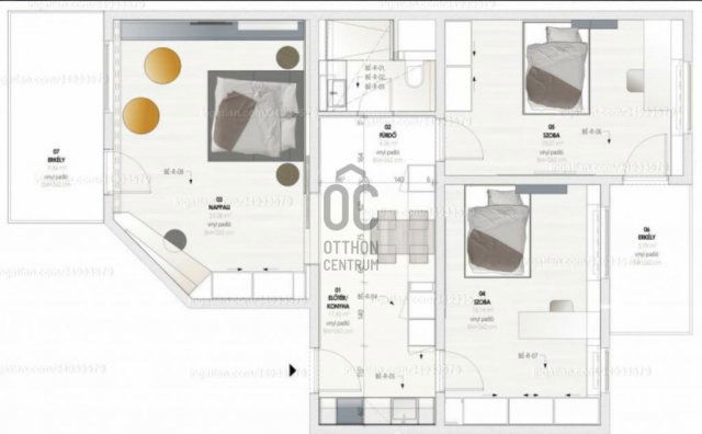 Eladó panellakás, Budapesten, IV. kerületben 114.9 M Ft, 3 szobás