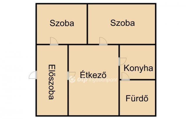 Eladó családi ház, Újfehértón 37 M Ft, 2 szobás