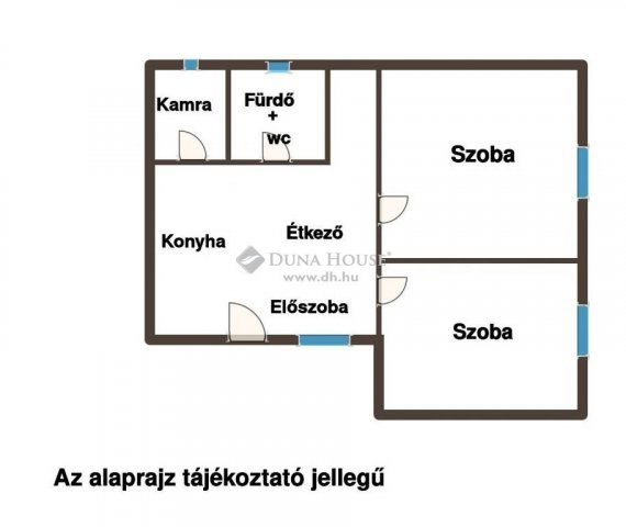 Eladó családi ház, Tatabányán 50 M Ft, 2 szobás
