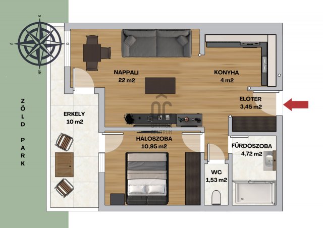 Kiadó téglalakás, albérlet, Budapesten, XIII. kerületben