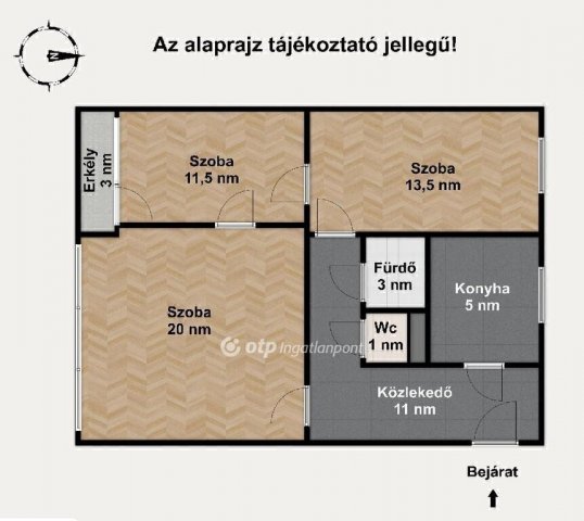 Eladó panellakás, Budapesten, VIII. kerületben 84.9 M Ft
