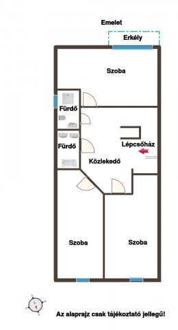 Eladó ikerház, Budapesten, XXII. kerületben 269 M Ft, 4 szobás