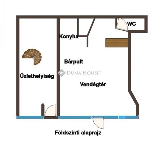 Eladó üzlethelyiség, Budapesten, V. kerületben 450 M Ft