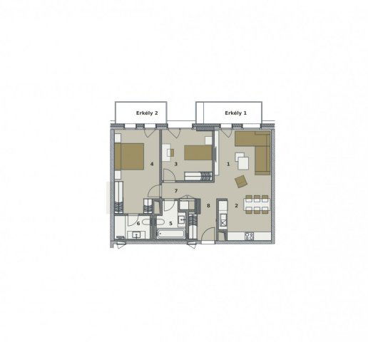 Eladó téglalakás, Budapesten, IX. kerületben, Soroksári úton