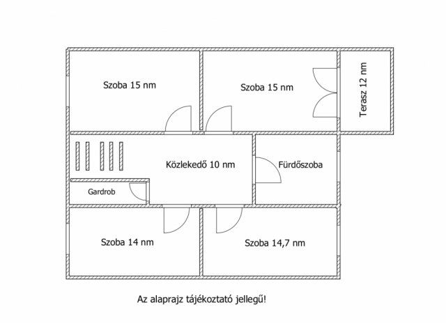 Eladó sorház, Nagytarcsán 164.9 M Ft, 6 szobás