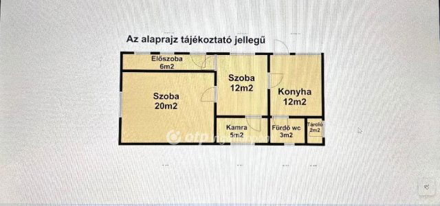 Eladó családi ház, Nyírtasson 5.5 M Ft, 2 szobás