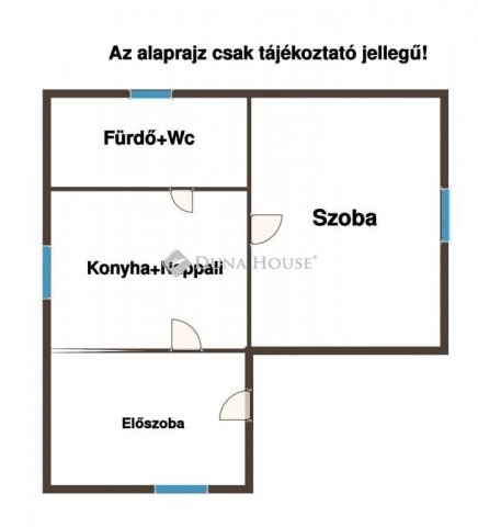 Eladó családi ház, Újszászon 20 M Ft, 2 szobás