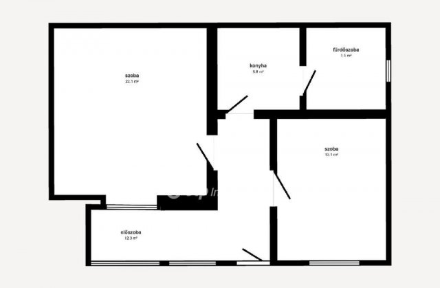 Eladó téglalakás, Polgáron 21.5 M Ft, 1+1 szobás