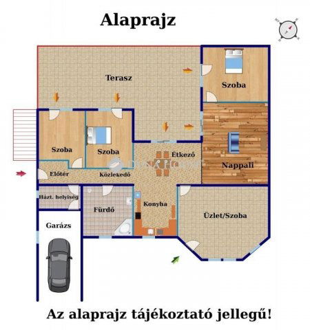 Eladó családi ház, Inárcson 126 M Ft, 4 szobás
