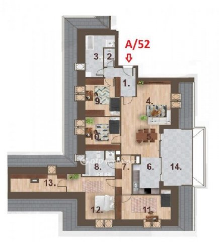 Eladó téglalakás, Budapesten, IV. kerületben 199 M Ft, 5 szobás