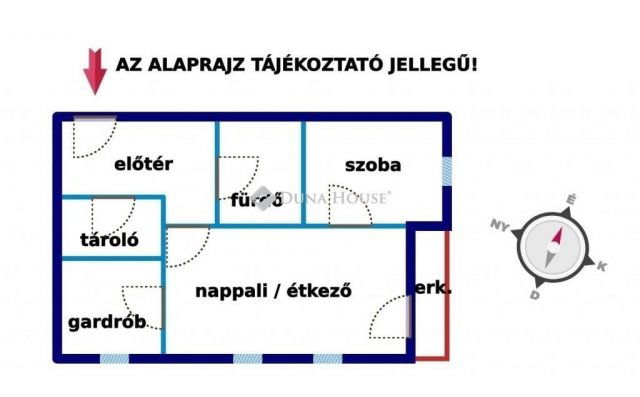 Eladó téglalakás, Dunaharasztin 94.785 M Ft, 2 szobás
