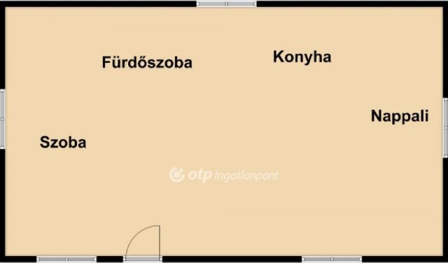 Eladó családi ház, Hosszúpályin 17.5 M Ft, 1 szobás