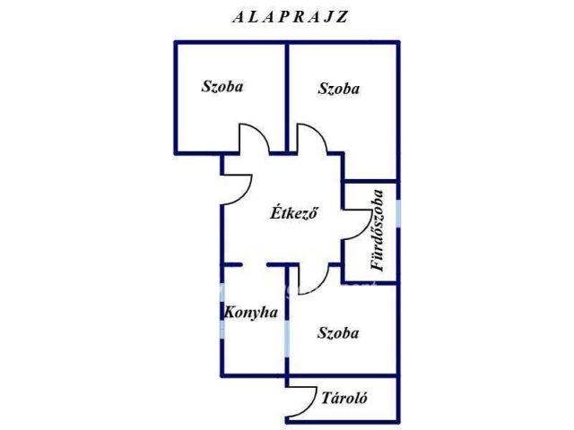 Eladó családi ház, Kállósemjénen 16.5 M Ft, 2+1 szobás