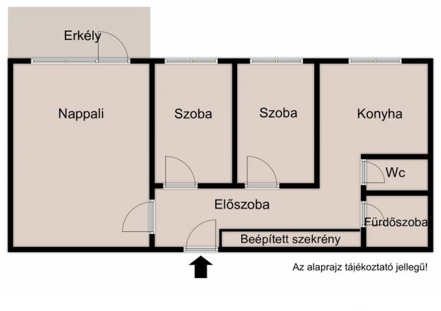 Eladó panellakás, Budapesten, XXI. kerületben 59.9 M Ft