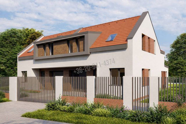 Eladó ikerház, Dunaharasztin 169.9 M Ft, 6 szobás