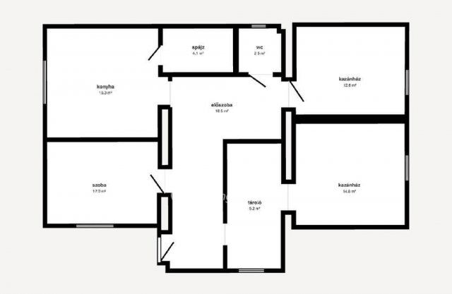 Eladó családi ház, Rásonysápberencsen 21.5 M Ft, 4+1 szobás