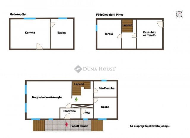 Eladó mezogazdasagi ingatlan, Örkényen 110 M Ft, 2 szobás