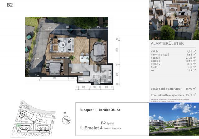 Eladó téglalakás, Budapesten, III. kerületben 209.9 M Ft