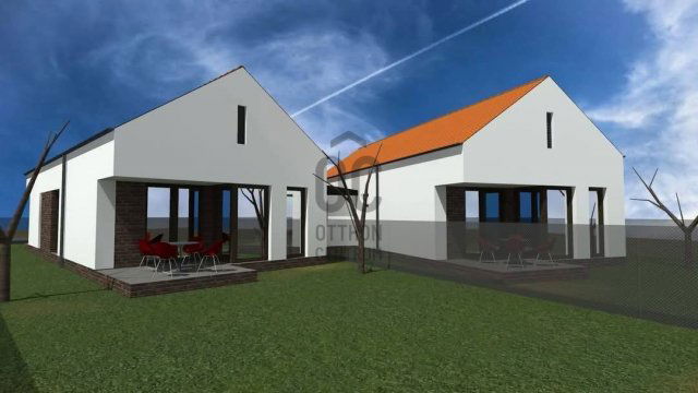 Eladó ikerház, Nagycenken 89.5 M Ft, 4 szobás