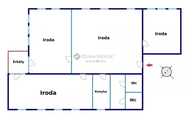 Eladó iroda, Kecskeméten 89 M Ft / költözzbe.hu