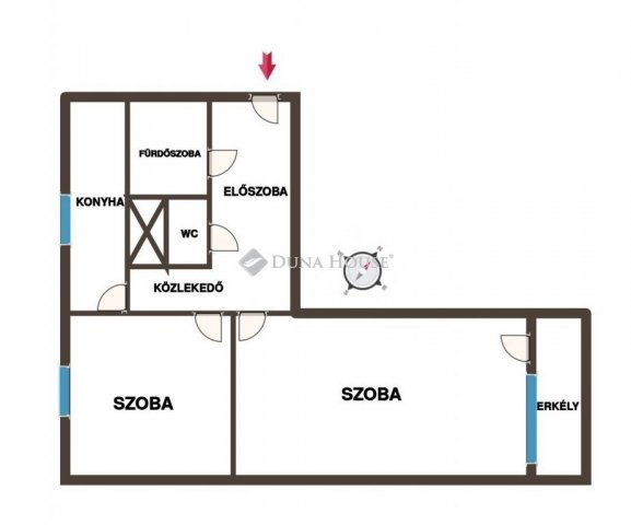 Eladó panellakás, Székesfehérvárott 45.8 M Ft, 2 szobás