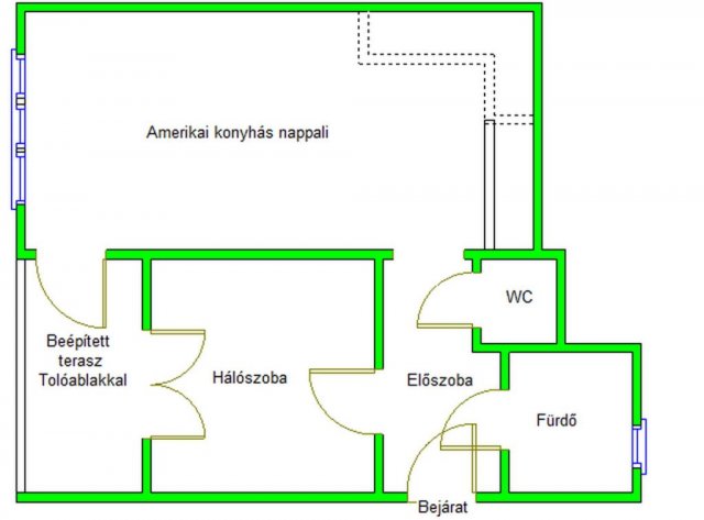 Kiadó téglalakás, albérlet, II. kerületben, Budenz úton