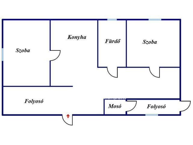 Eladó családi ház, Nagykállóban 27 M Ft, 2 szobás