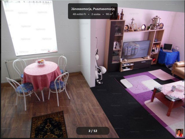 Eladó családi ház, Jánossomorján 48 M Ft, 2 szobás