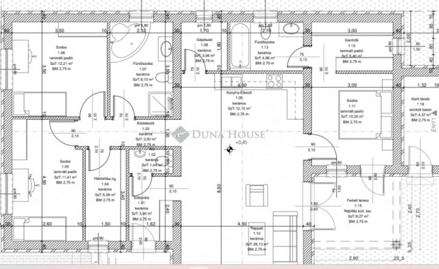 Eladó ikerház, Monoron 116.999 M Ft, 4 szobás