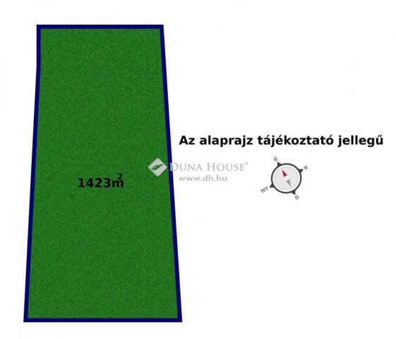 Eladó telek, Tápiószentmártonon 6.6 M Ft / költözzbe.hu