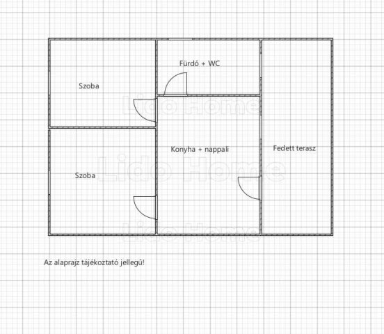 Eladó családi ház, Zalaapátin 59.99 M Ft, 2 szobás