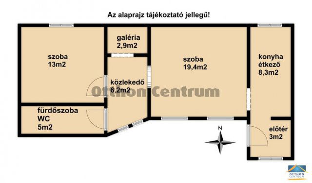 Eladó téglalakás, Letenyén 7.5 M Ft, 2 szobás