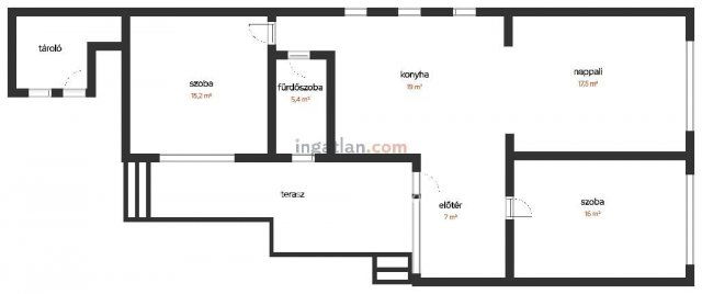 Eladó családi ház, Szécsényen 45 M Ft, 3 szobás